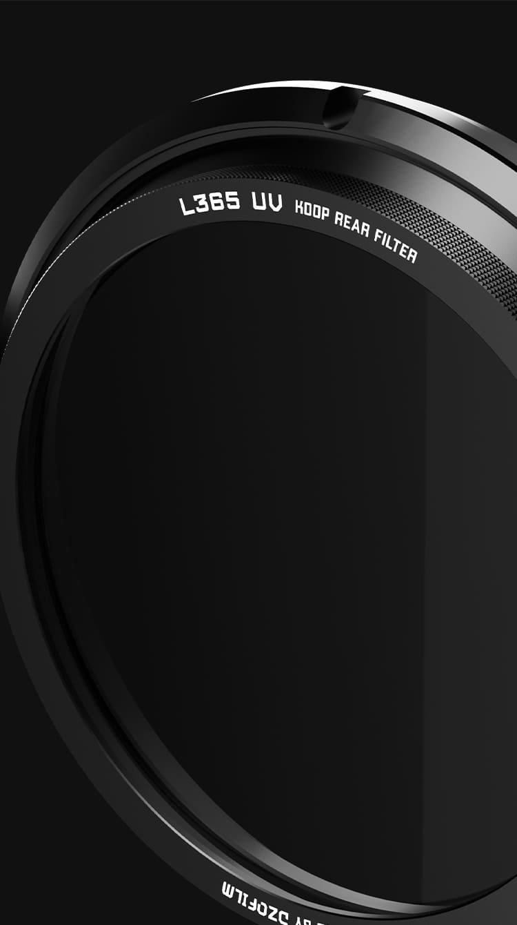 DZOFILM KOOP Filter for Vespid/ Catta Ace PL mount, Standard Set, KOOP Rear Magnetic Filter System for DZOFILM Cine Lenses