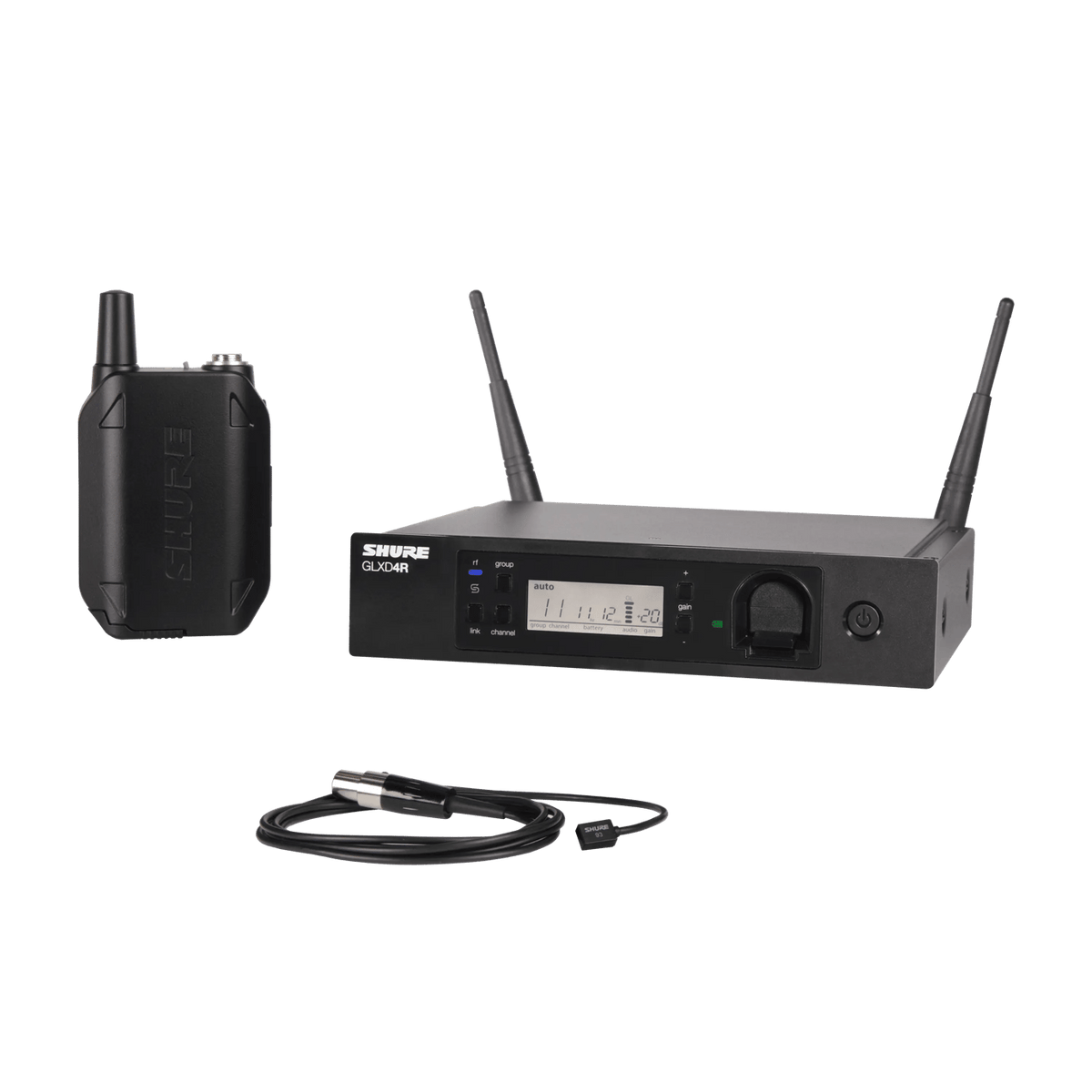 Shure WL93-6, WL93 Wireless Microphone with 6' of Cable-Black