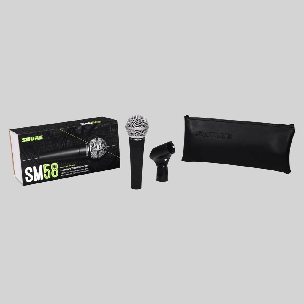 Shure SM58-CN, Vocal Microphone, Cardioid Dynamic, Includes 25' XLR to XLR Cable