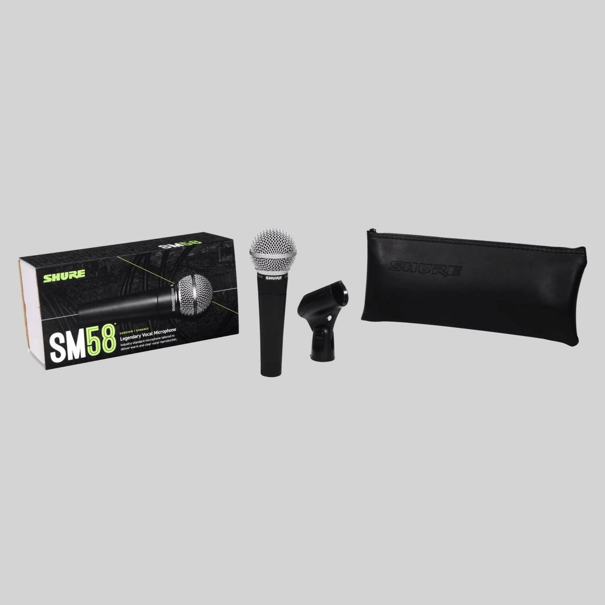 Shure SM58-CN, Vocal Microphone, Cardioid Dynamic, Includes 25' XLR to XLR Cable