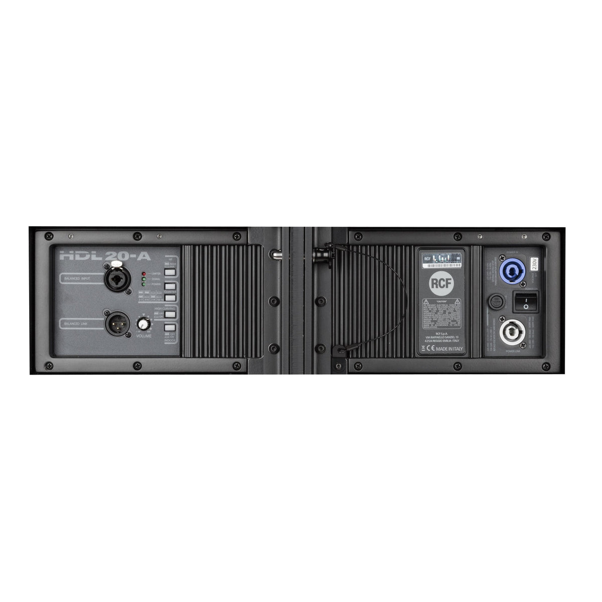 RCF HDL20-A, Active 1400W Dual 10" 2-Way Line Array - USED
