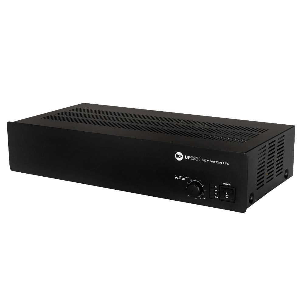 RCF UP-2321 - Class D Power Amplifier with Aux Input - 4 Ω, 70/100V, 320W