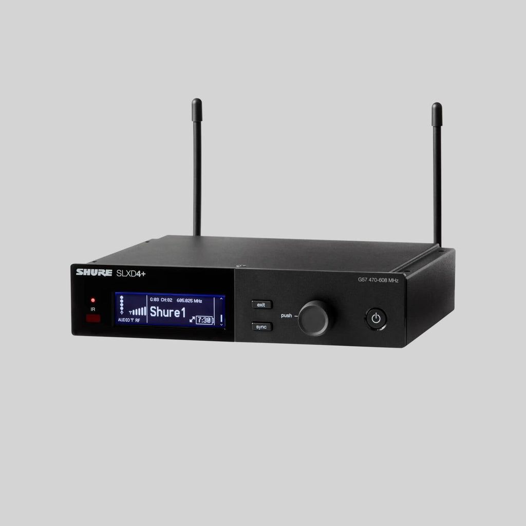 Shure SLXD4+TA-G57, Digital Wireless Receiver, Taa