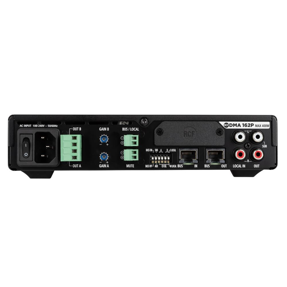 RCF DMA-162P - Class D Power Amplifier, RDNet Management (2 X 160 W @ 4 Ω)