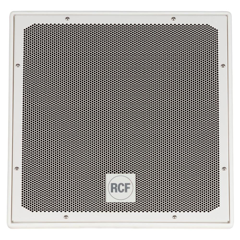 RCF P3115-T-W - Passive 1200W 15" 2-Way Weatherproof Coaxial Speaker with Transformer (IP55)(White)