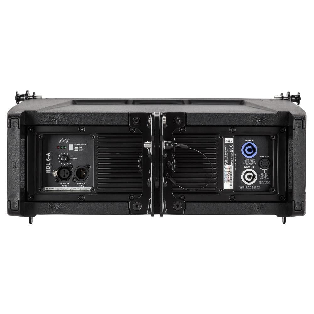 RCF HDL6-A - Active 1400W Dual 6" Compact 2-Way Line Array