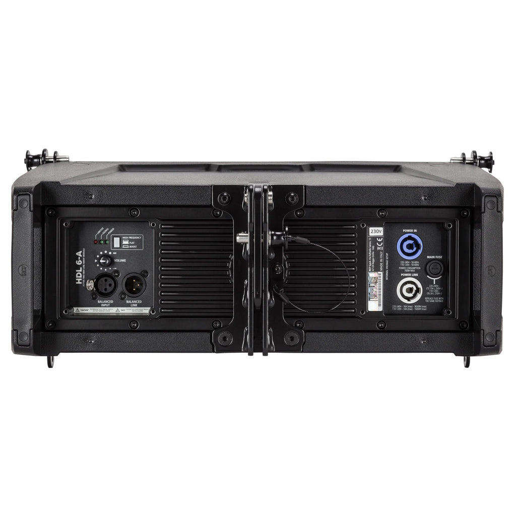 RCF HDL6-A, Active 1400W Dual 6" Compact 2-Way Line Array - USED