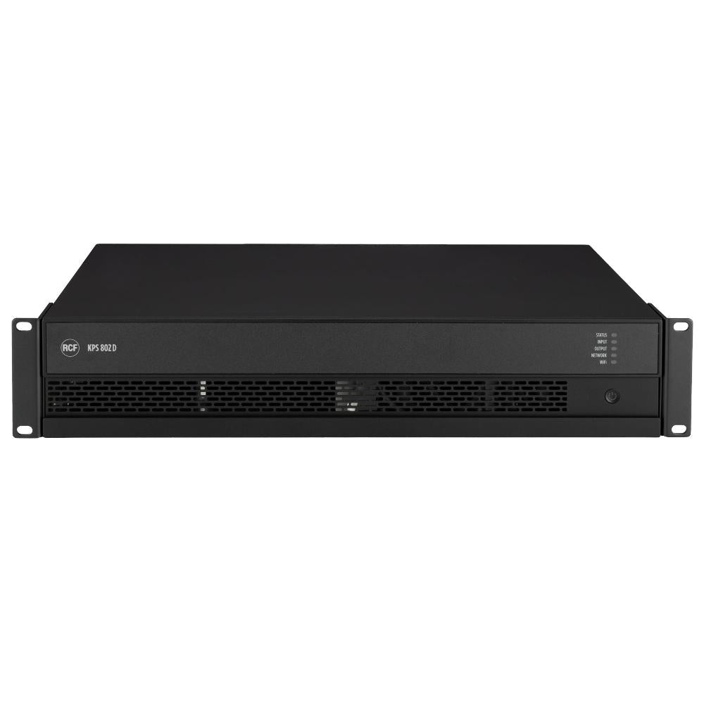 RCF KPS 802D - Class D Power Amplifier with DSP, Dante-Equipped (2 X 800 W)