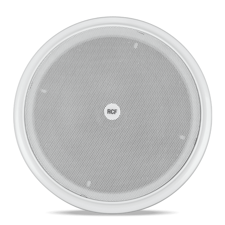 RCF PL 82EN - 2 Way 8" Ceiling Speaker Metal Fire Dome 20W, 70-100V