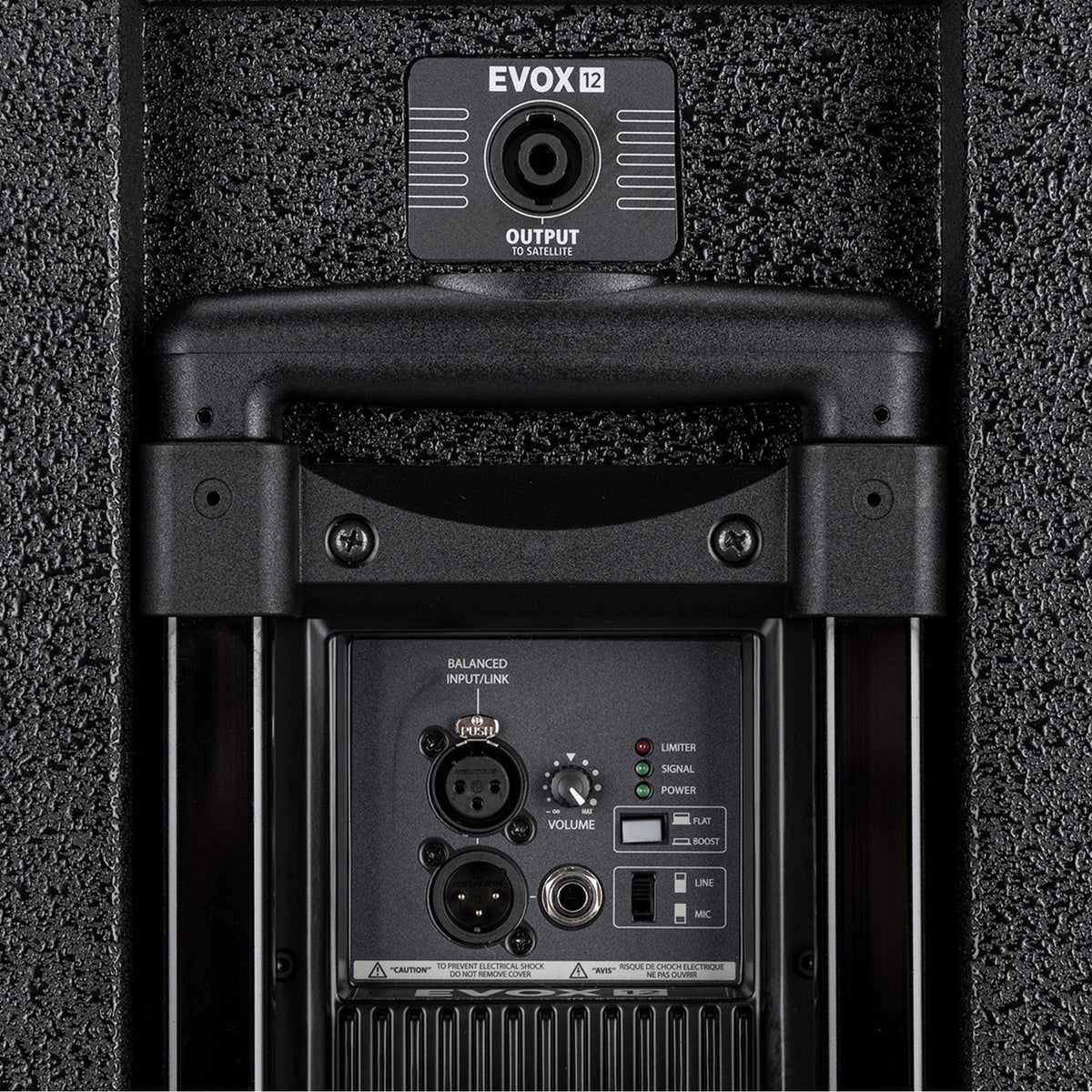 RCF EVOX-12-SYSTEM-W, Active 1400W Portable PA System, Baltic Birch, 15" Subwoofer and (8)x4" Top, White - USED