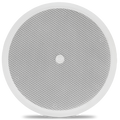RCF CMR-S-60T-W - Passive 320W 6.5" 2-Way Ceiling Subwoofer w/ Transformer - 8 Ω, 70/100V (White)
