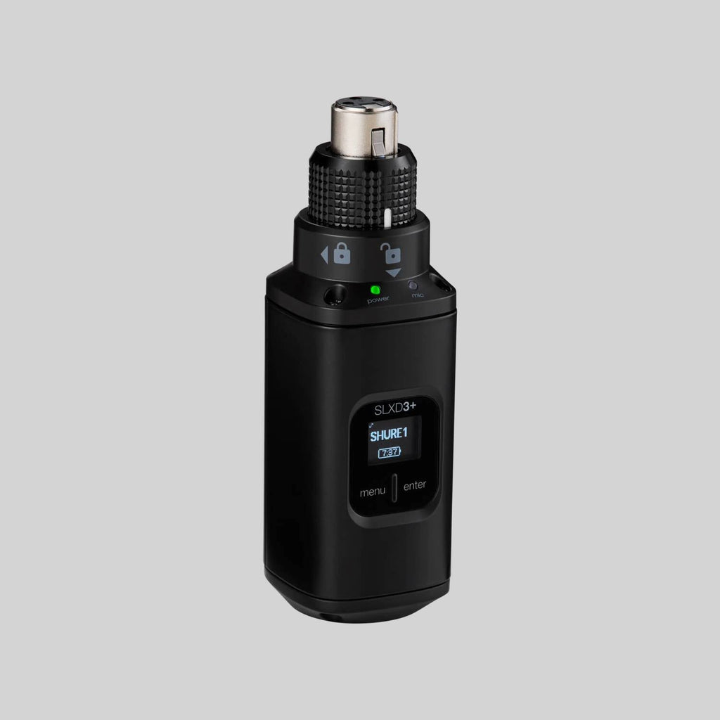 Shure SLXD3+TA-G57, Wireless Plug-On Transmitter With XLR Connector, Taa