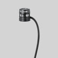 Shure WL185MB/C-LM3, Low-profile Cardioid Lavalier Microphone, Black