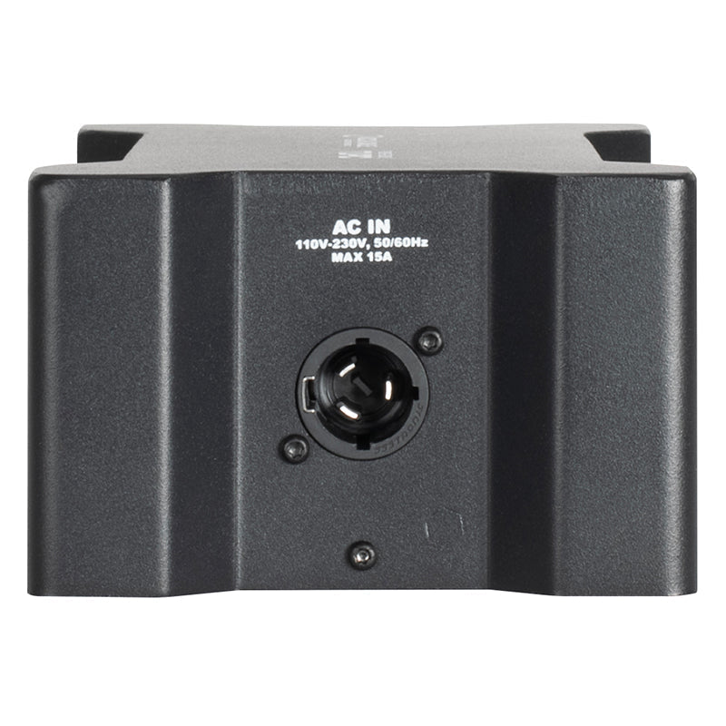 ADJ Power Bone T1T1, Distribution Box for Seetronic IP65 Locking Power Input and Thru Connections with 4 x Seetronic IP65 Locking Power Output Connections