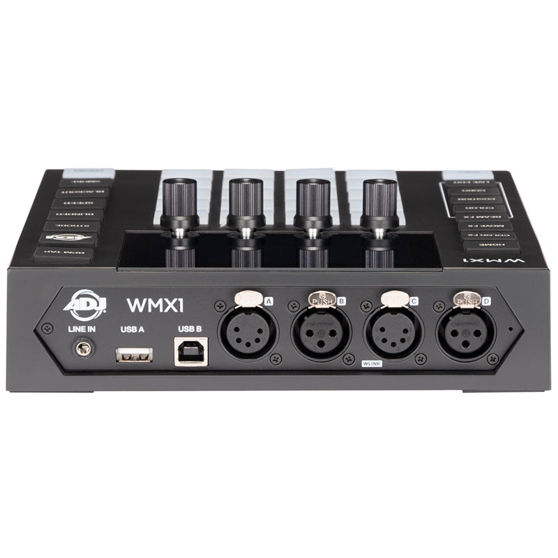 ADJ WMX1 Mk2, Stand Alone Lighting Control System Now with 2 x DMX Universe, Larger Encoder Caps, Midi Trigger, Usba Socket, DMX Touch Screen, Fx Module, 8 Fixture Groups, Extensive Library