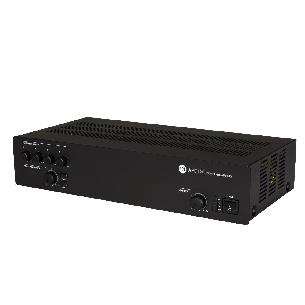 RCF AM2160 - 4 Input Digital Mixer/ Amplifier - 4 Ω, 70/100V, 320W