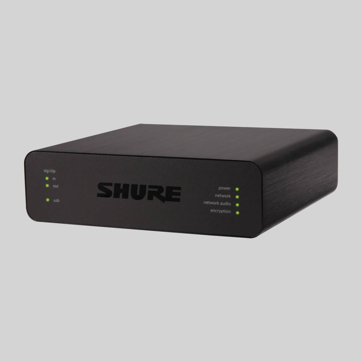 Shure ANIUSB-MATRIX, USB Audio Network Interface with Matrix Mixing, 4CH IN/2CH Out USB Matrix Mix, Dnte, Block