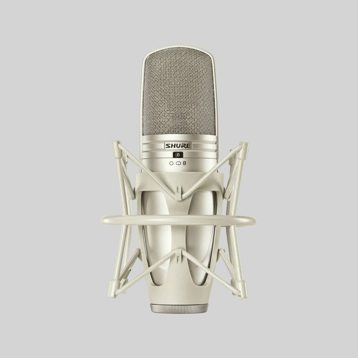 Shure KSM44A/SL, Large Diaphragm Multi-Pattern Condenser Microphone, Large Diagphragm, Side-Address Condenser Studio Microphone (Cristal)
