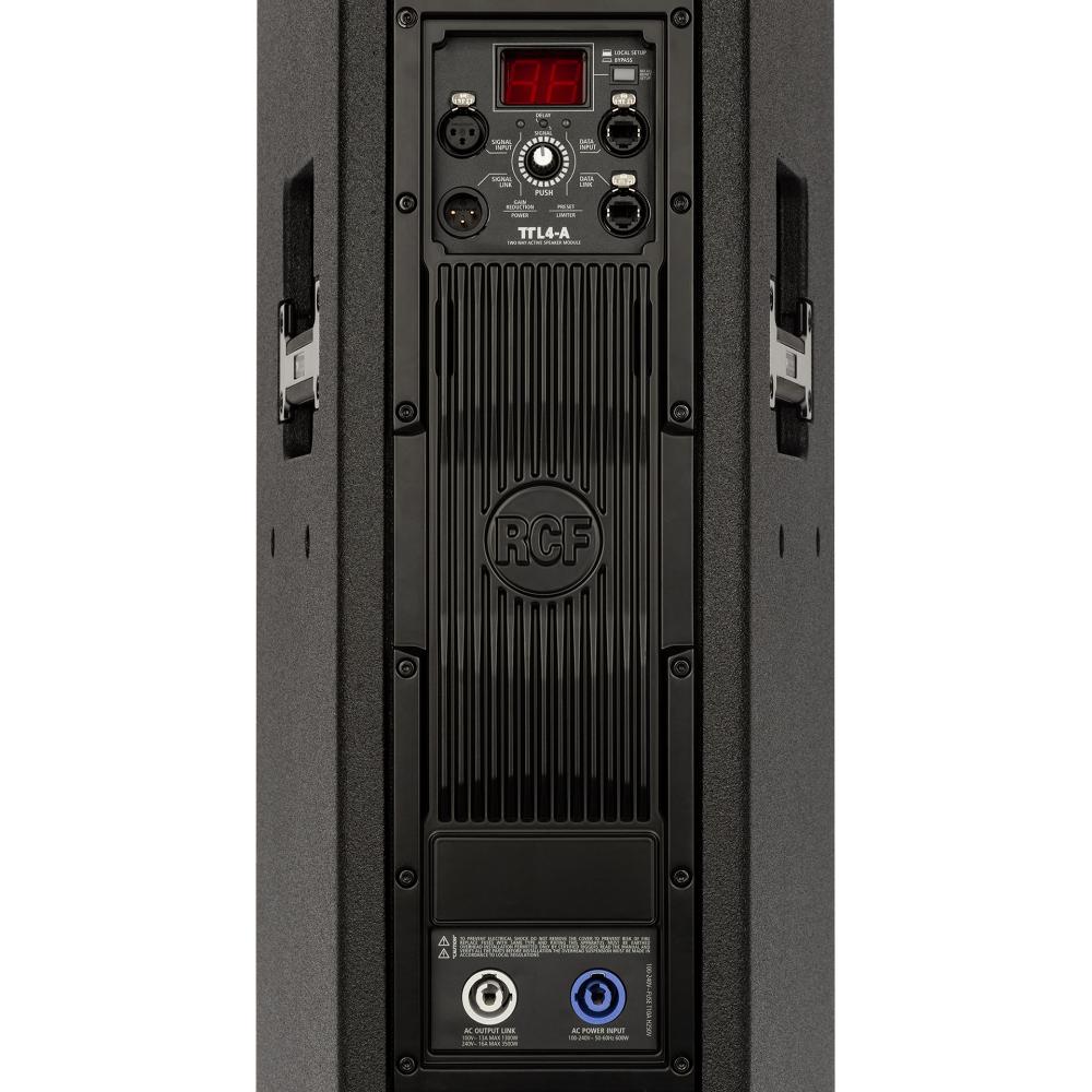 RCF TTL4-A - Active 3200W Dual 10" 2-Way Line Source Speaker (RDNET Ready)