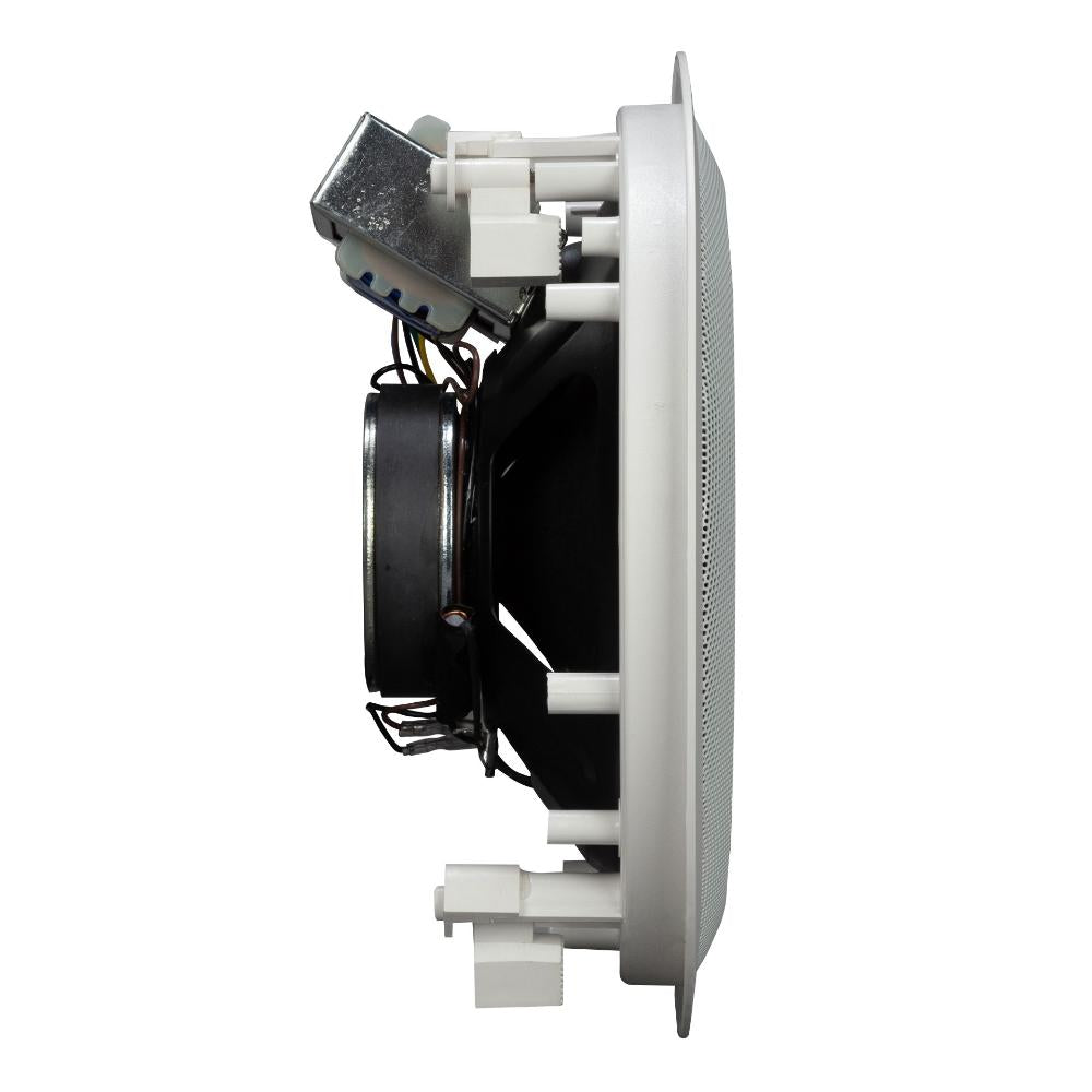 RCF PL8X - Passive 80W 8" 2-Way Coaxial Ceiling Speaker with Transformer - 70/100V (IP44)