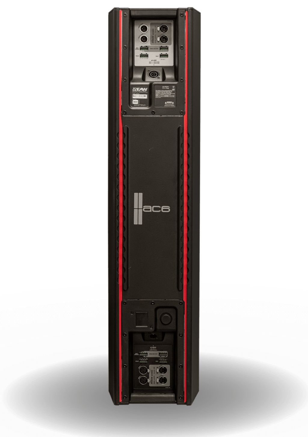 EAW AC6 White, Adaptive Column Speaker, 6 x 6in LF and 30 x 1.7in HF, Horizontal 120 Vertical Adaptive