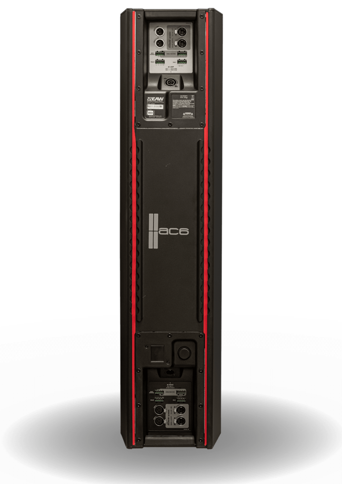 EAW AC6 Custom Color, Adaptive Column Speaker, 6 x 6in LF and 30 x 1.7in HF, Horizontal 120 Vertical Adaptive