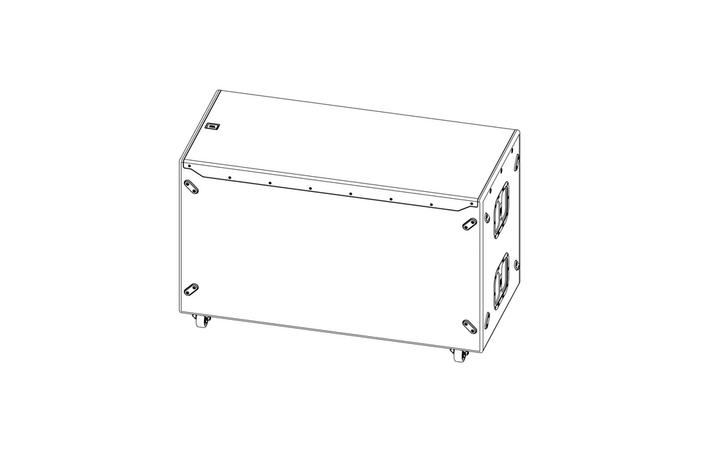JBL ACK1, Accessory Caster Kit