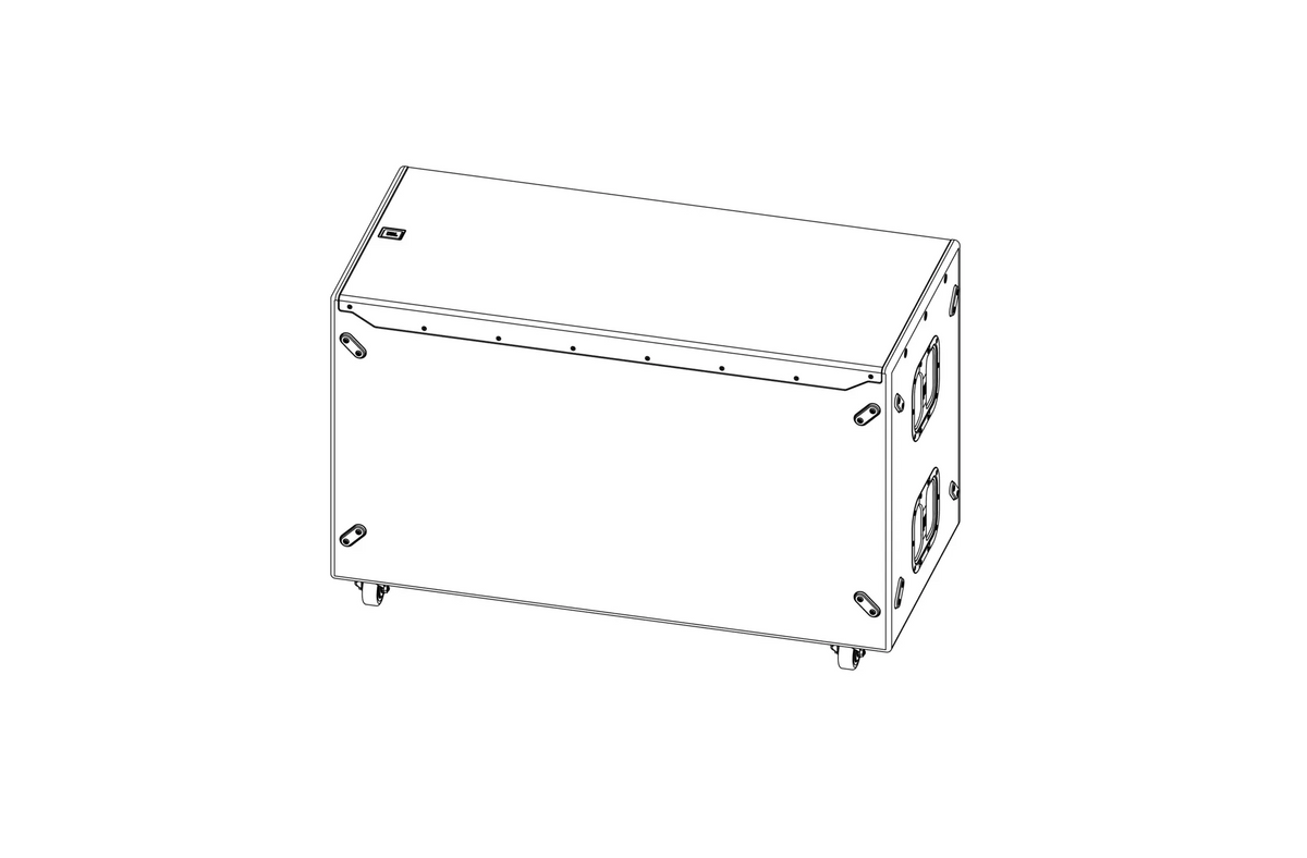JBL ACK1, Accessory Caster Kit