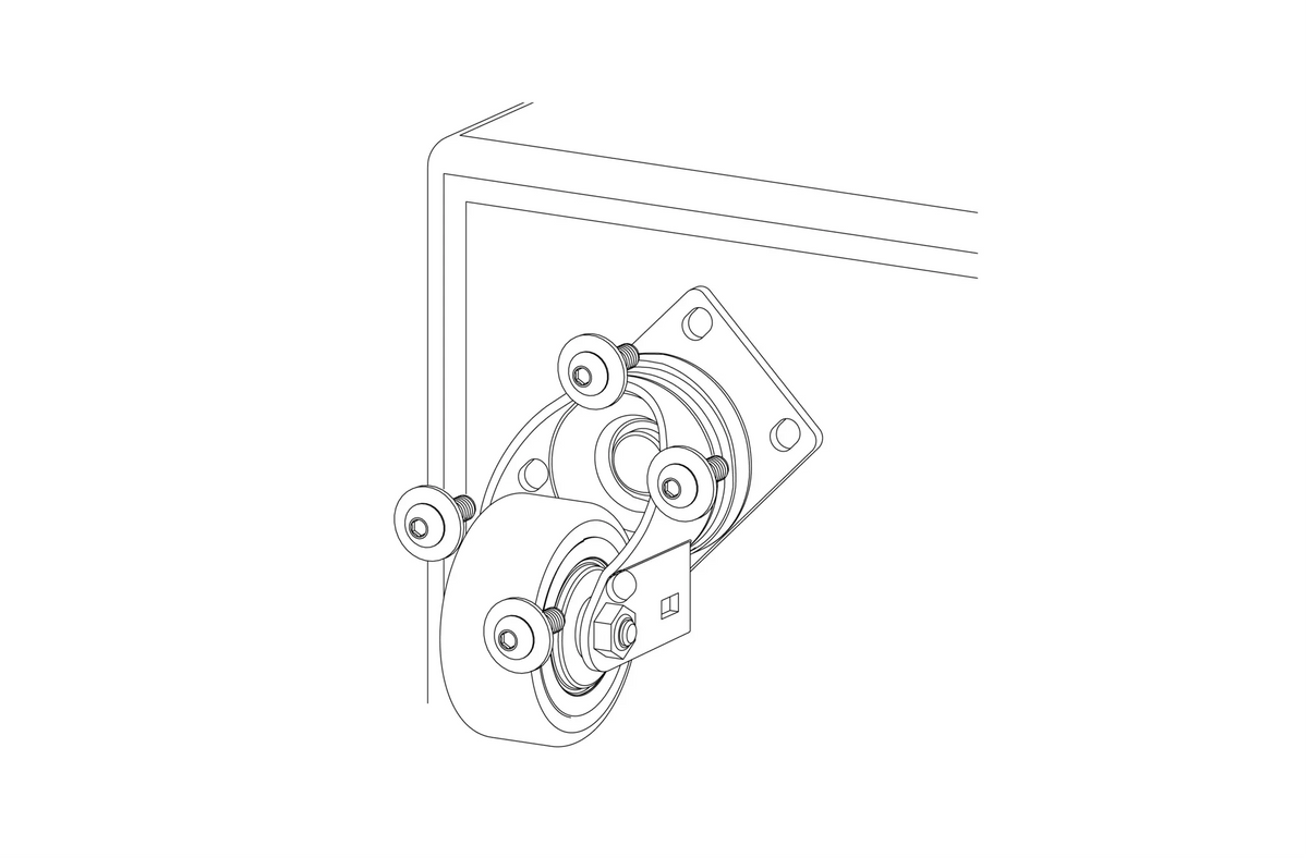 JBL ACK1, Accessory Caster Kit