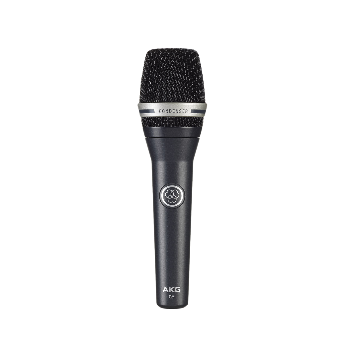 AKG C5, Handheld Vocal Microphone, Delicate cardioid condenser capsule, For detailed pickup of unique individual acoustic color, 24-carat gold-plated transducer case