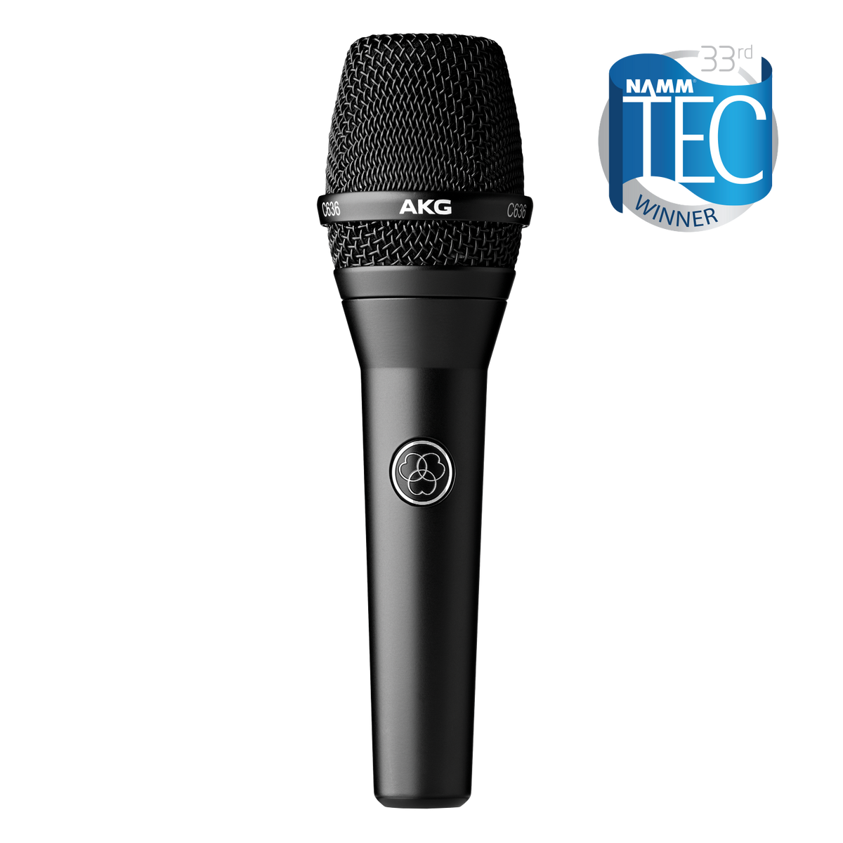 AKG C636 BLK, Handheld Vocal Microphone, World-famous AKG condenser sound quality, Read More, Be aggressive, the C636 can take it