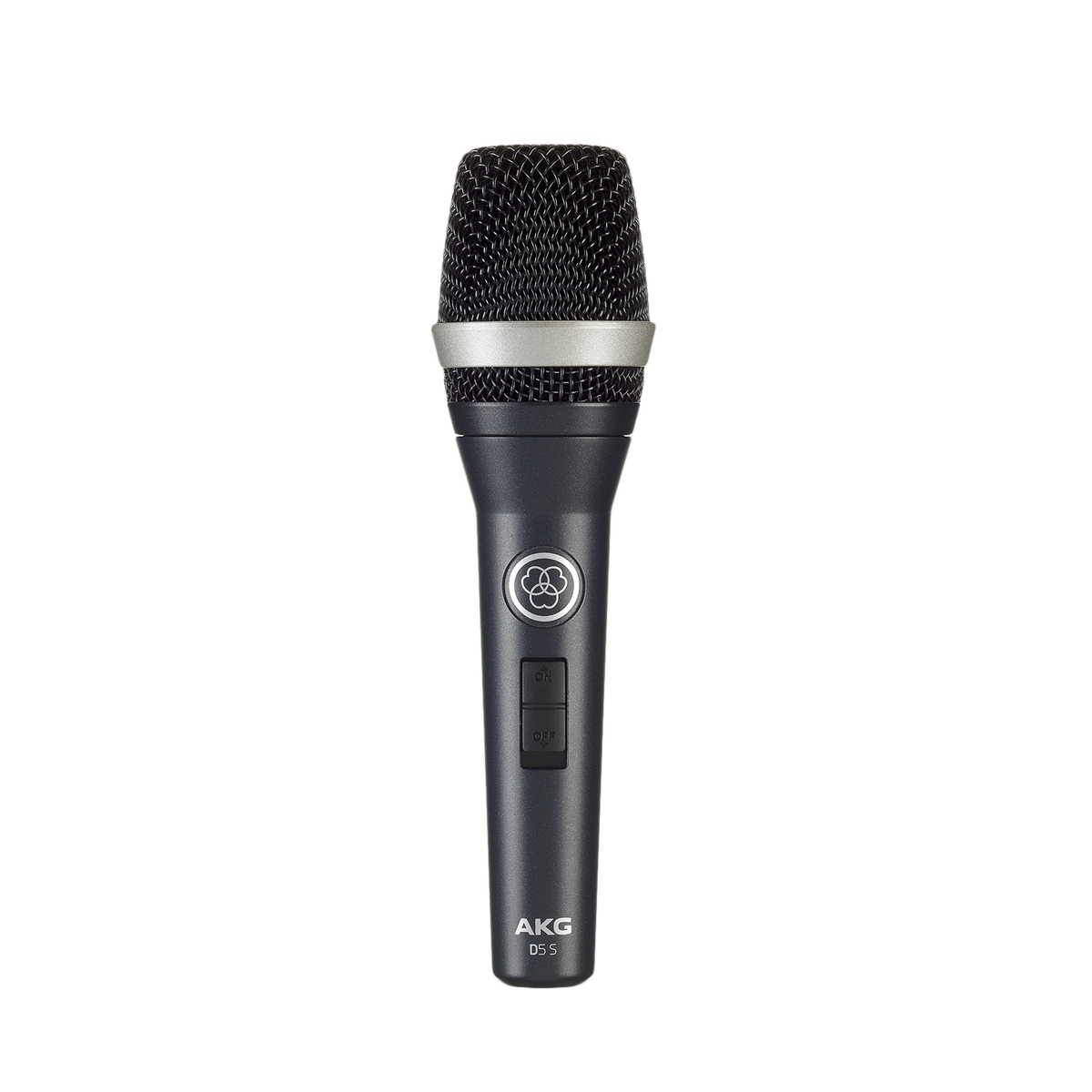 AKG D5S, Handheld Vocal Microphone, Patented laminated Varimotion diaphragm, For crisp sound that cuts through every mix, High feedback suppression with supercardioid polar pattern