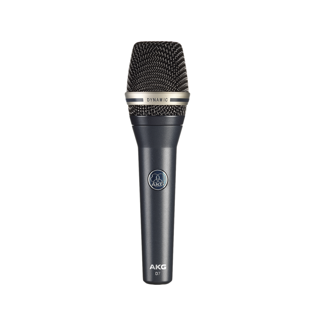 AKG D7, Handheld Vocal Microphone, Dual-thickness Varimotion diaphragm, Provides a subtle and open sound in all frequency ranges, Highest feedback suppression