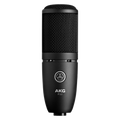 AKG P120, Studio Condenser Microphone, Rugged all-metal body and robust design, Withstands tough day-to-day use, Switchable bass-cut filter