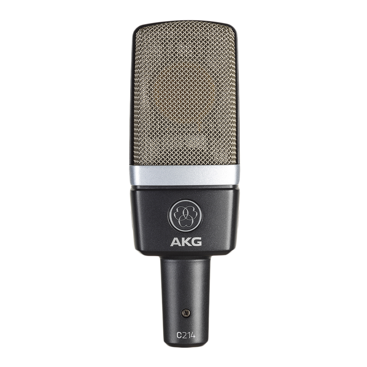AKG C214 MATCHED PAIR, Studio Condenser Microphone, Sonic character of the C414 XLII, Outstanding dynamic range and ultralow noise, Switchable 20dB attenuator and bass-cut filter