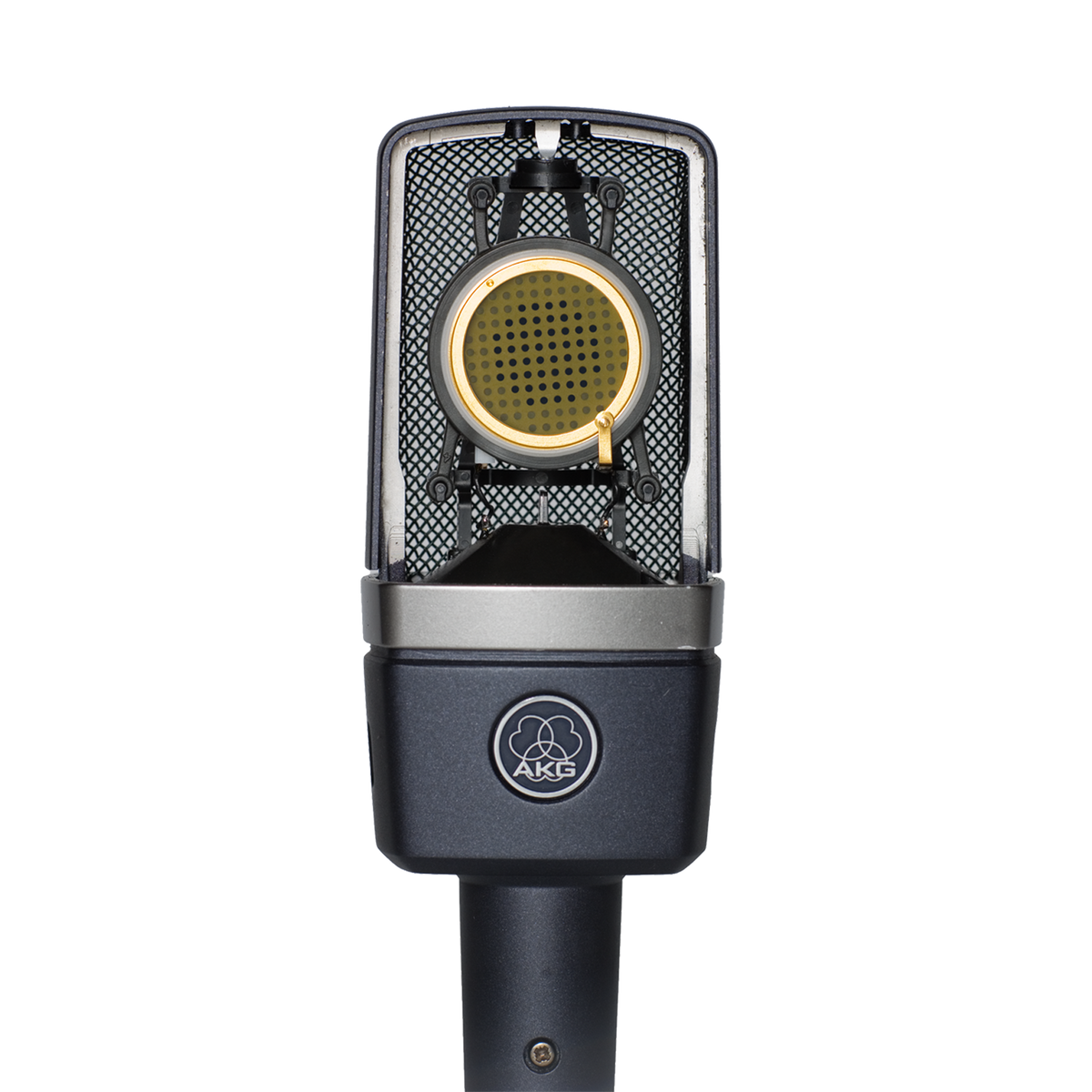 AKG C214, Studio Condenser Microphone, Sonic character of the C414 XLII, Outstanding dynamic range and ultralow noise, Switchable 20dB attenuator and bass-cut filter