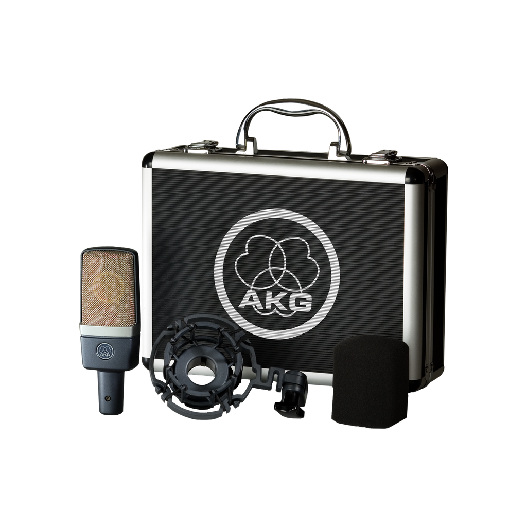 AKG C214, Studio Condenser Microphone, Sonic character of the C414 XLII, Outstanding dynamic range and ultralow noise, Switchable 20dB attenuator and bass-cut filter
