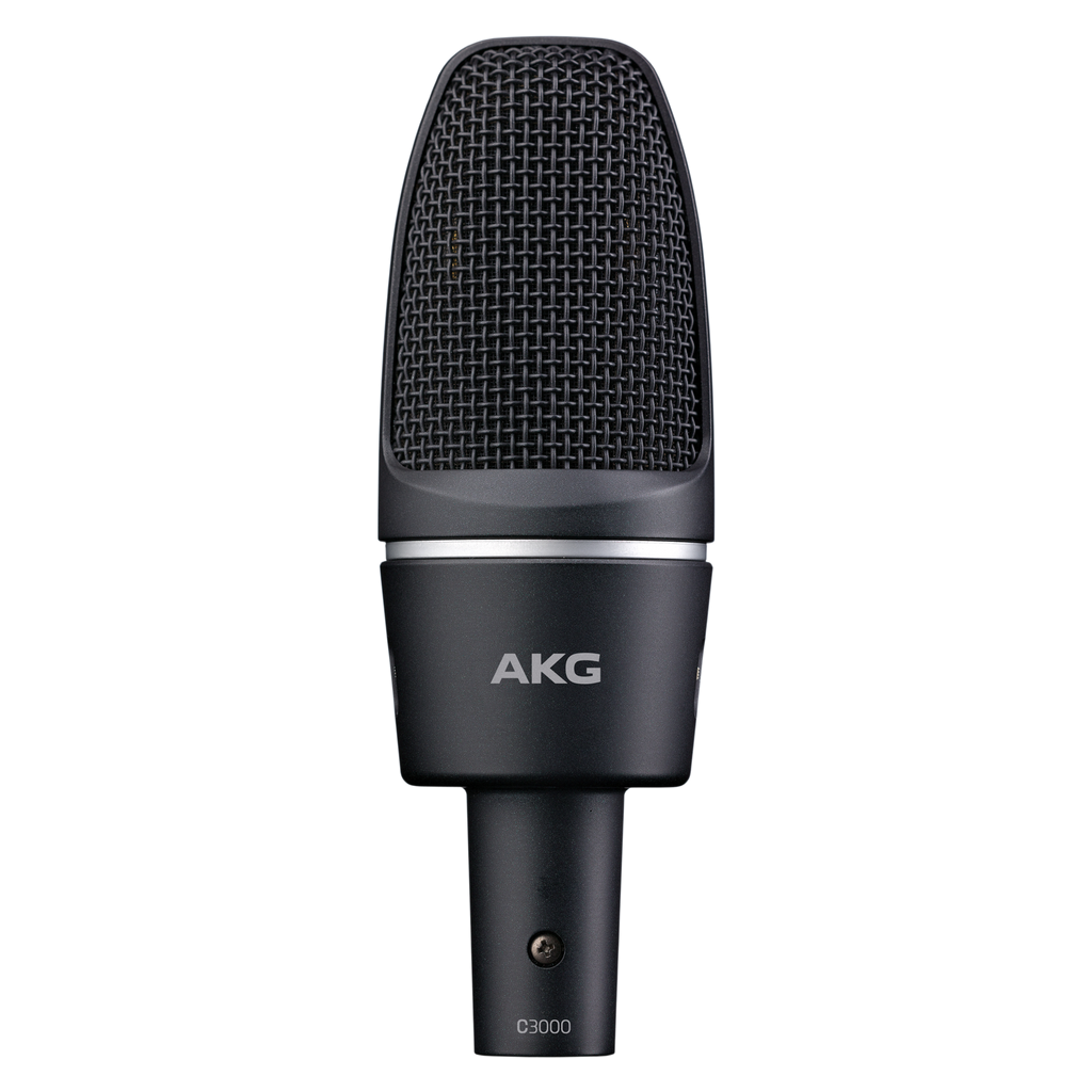 AKG C3000, Studio Condenser Microphone, Proven performance for more than 15 years, The standard for live applications and studio recording, Ultralow-noise electronics and switchable attenuation pad