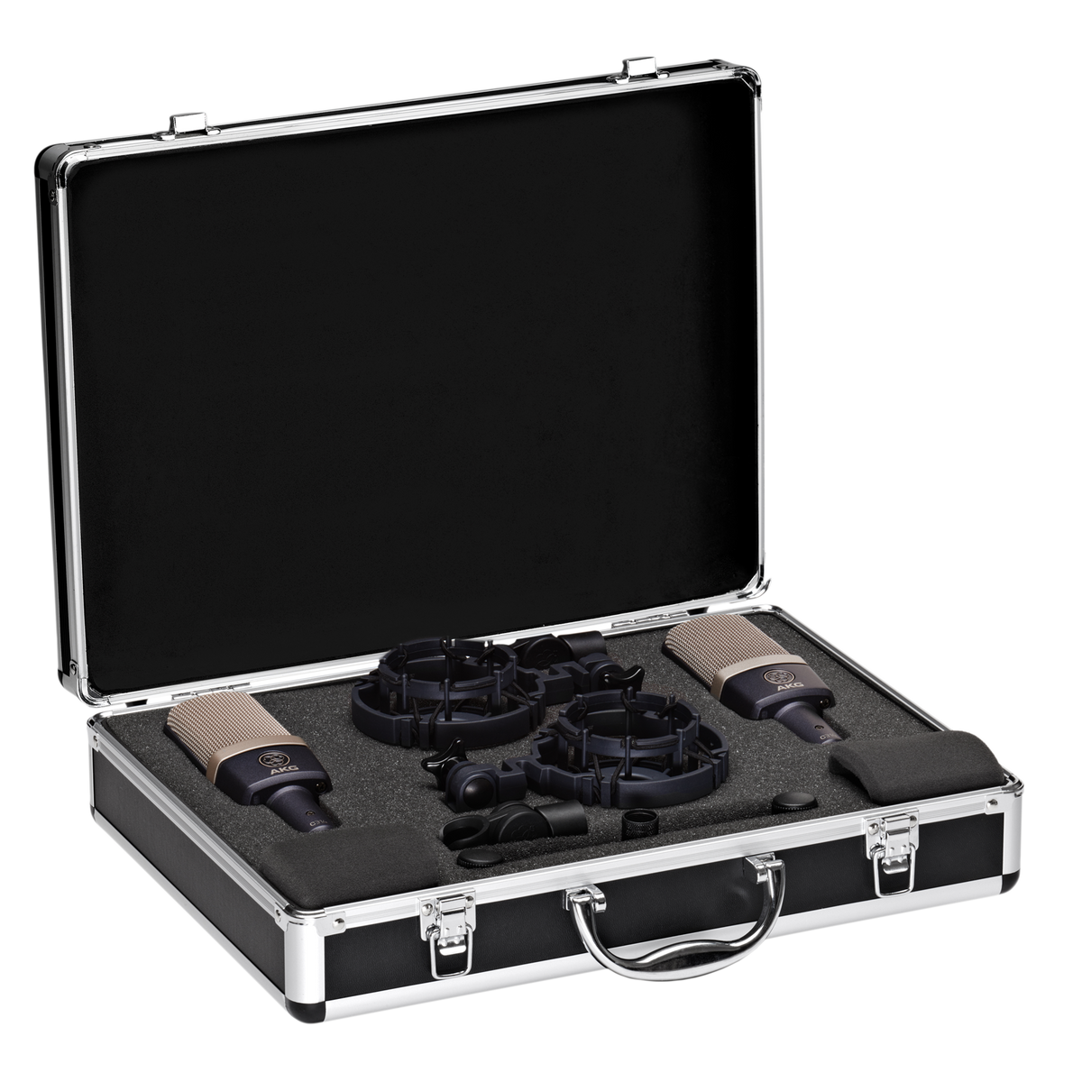 AKG C314 MATCHED PAIR, Studio Condenser Microphone, Pure, honest sound - 1-inch dual-diaphragm capsule, Read More, Read More