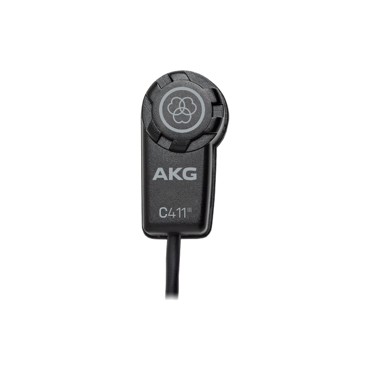AKG C411 L, Instrument Microphone, Condenser transducer in sealed enclosure, For clear and uncolored sound, Ultralight vibration pickup
