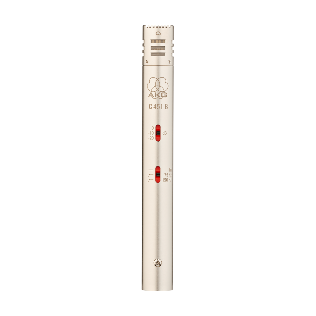 AKG C451 B MATCHED PAIR, Studio Condenser Microphone, Sound of the legendary C451 EB + CK1 capsule from 1969, Delivers stunning sound quality with maximum accuracy, Read More