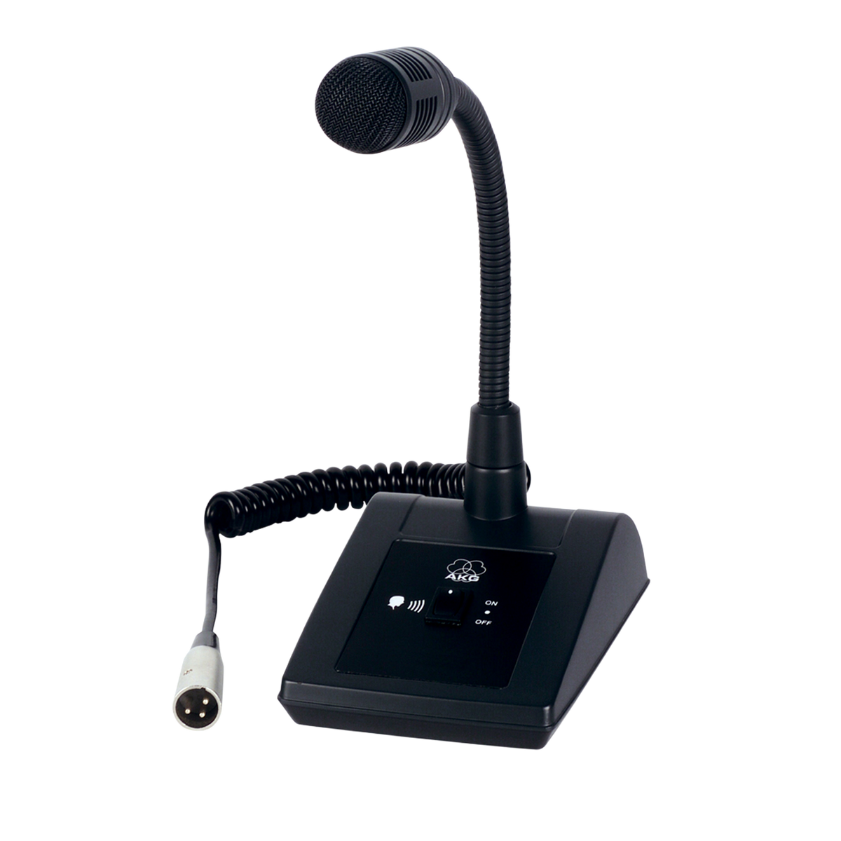 AKG DST99 S, Table Stand, Compact solution, For plug and play, Rugged gooseneck and all-metal body
