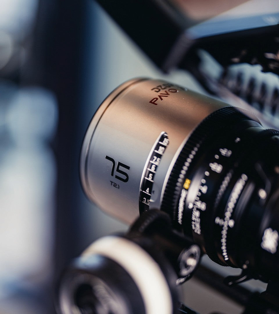 DZOFILM PAVO 2x anamorphic Prime 3-lens A set 28/40/75mm T2.1 -Neutral Coating- PL&EF mount - Imperial, 2X Anamorphic Prime, Super35 Coverage, PL and EF Mount, Neutral or Blue Flare, M86 Front Filter