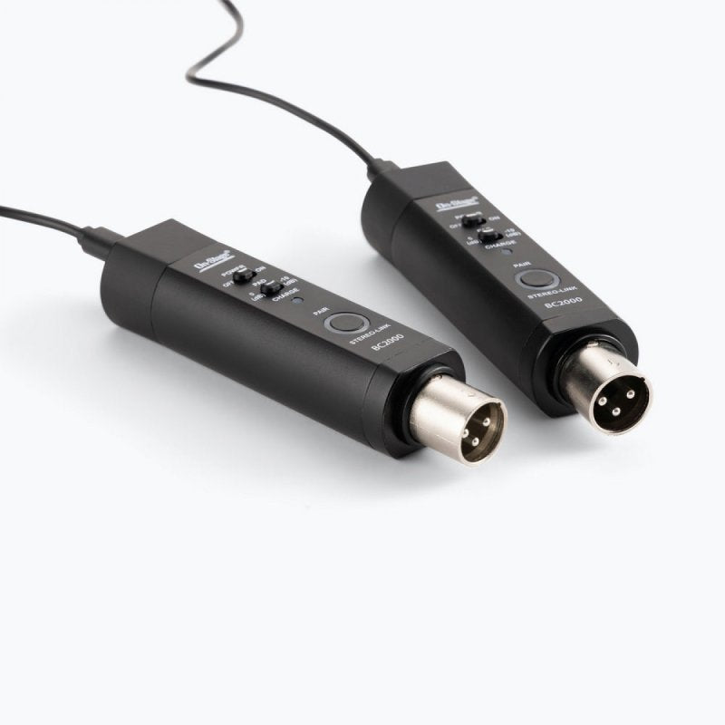 On-Stage BC2000V2, Stereo Bluetooth Converter, Wirelessly Connects a Bluetooth Audio Source to a Mixer or Powered, Powered by a Rechargeable battery-no Need for a Power Cable on Stage