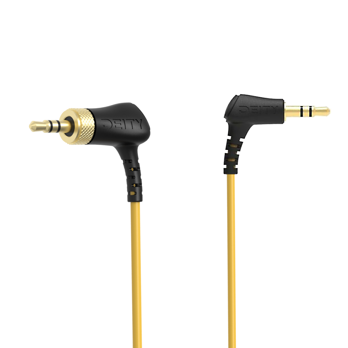 Deity C12 Locking 3.5mm TRS to TRS Cable (Right Angle)