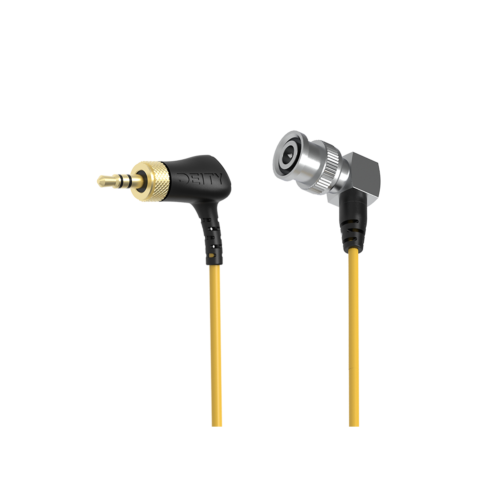 Deity C15 Locking 3.5mm to BNC Timecode Cable (Canon, Sony, Panasonic, Blackmagic, Zoom, Zaxcom)