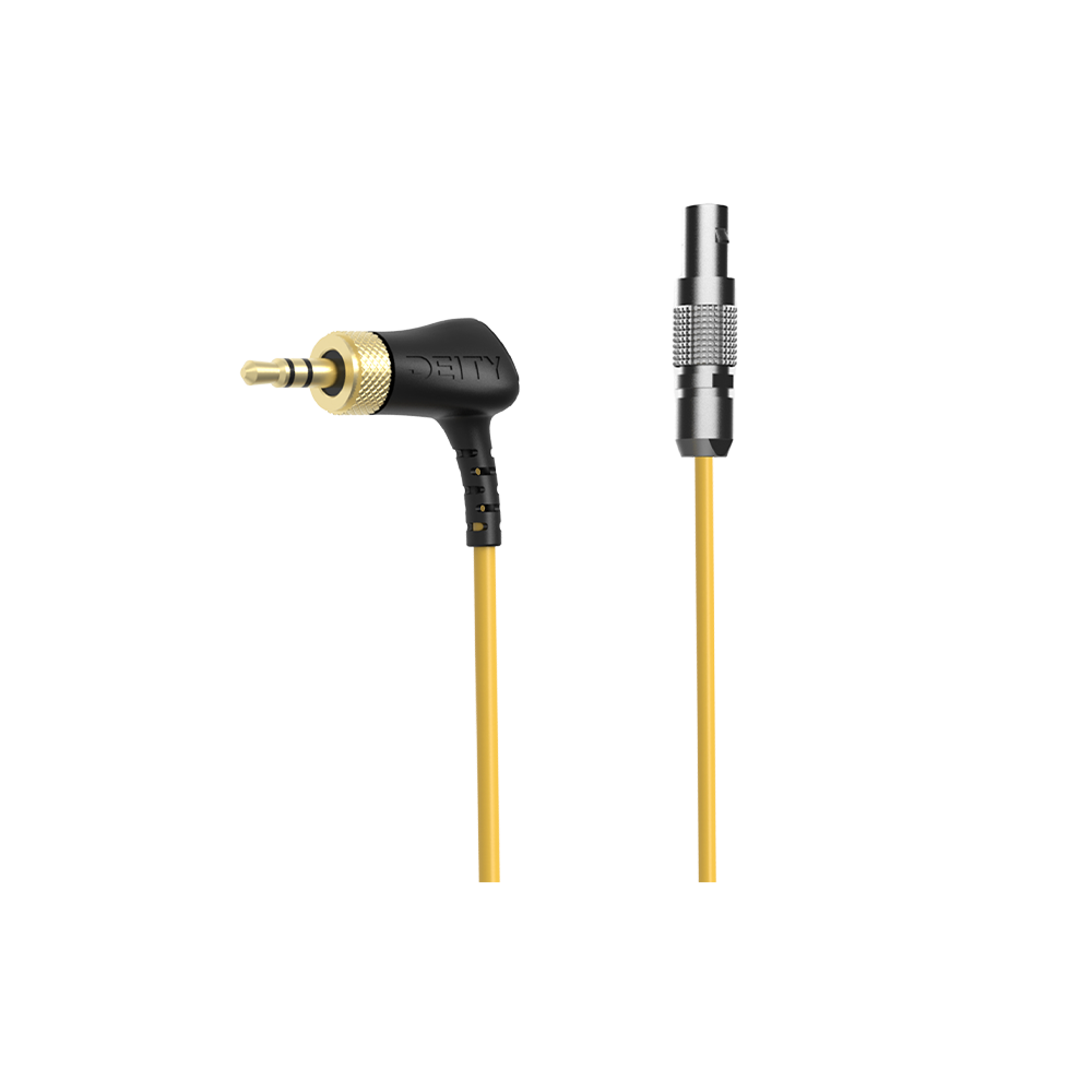 Deity C16 Locking 3.5mm to 4-Pin LEMO Timecode Cable for RED DSMC2