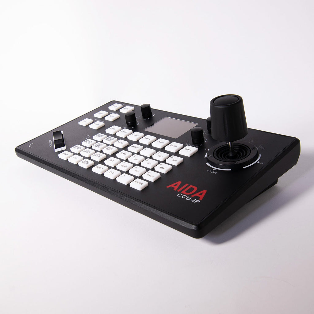 AIDA CCU-IP, VISCA Serial and IP PTZ Camera Controller