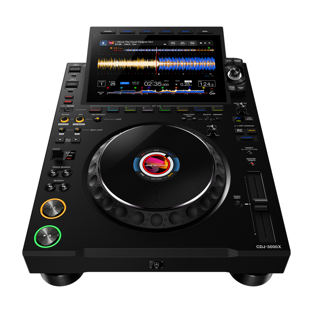 Pioneer DJ - AlphaTheta CDJ-3000X, Next-generation professional DJ player