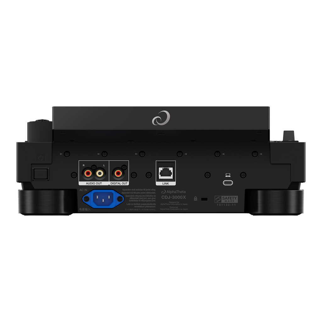 Pioneer DJ - AlphaTheta CDJ-3000X, Next-generation professional DJ player